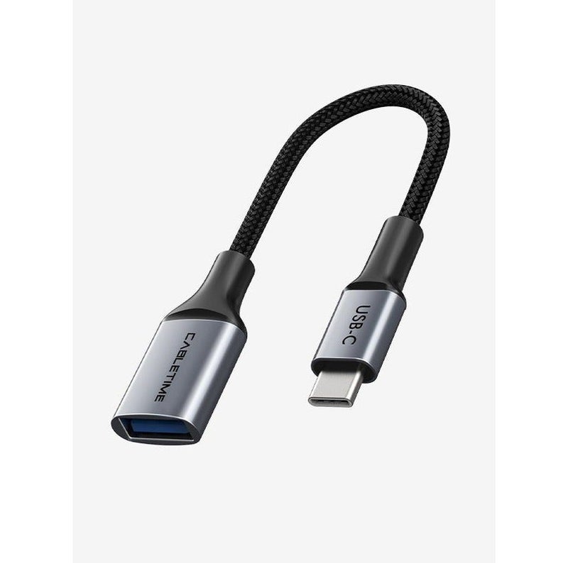 CABLETIME USB C MALE TO USB 3.0 FEMALE ADAPTER TYPE C OTG CABLE - Image 1