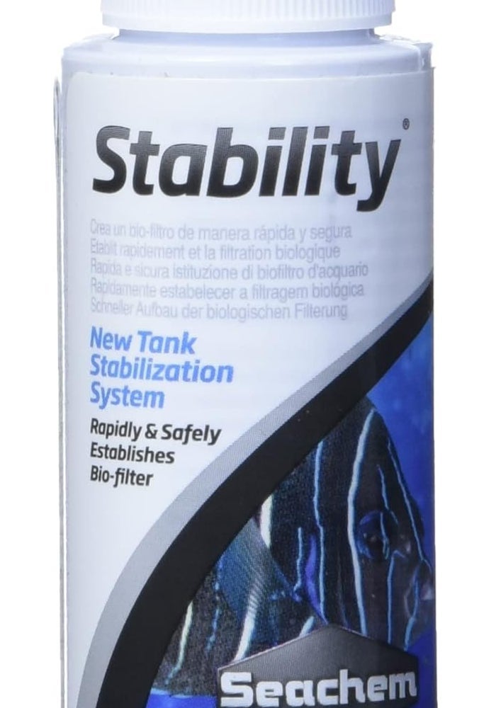 Seachem Stability Fish Tank Stabilizer for Freshwater and Marine Aquariums - 50 ml - Image 1