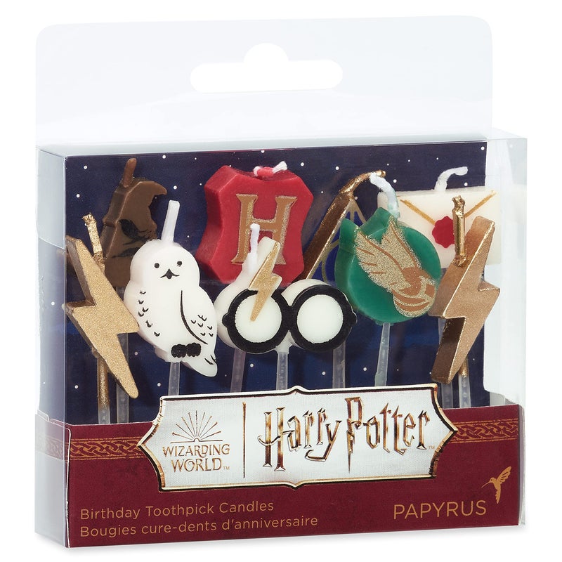 Papyrus Birthday Candles, Harry Potter Cake Topper (9-Count) - Image 3