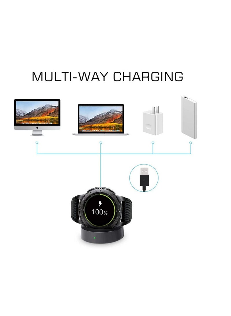 For Samsung Gear S2 SM-R720 / SM-R730 - Wireless Power Charging Charger Dock