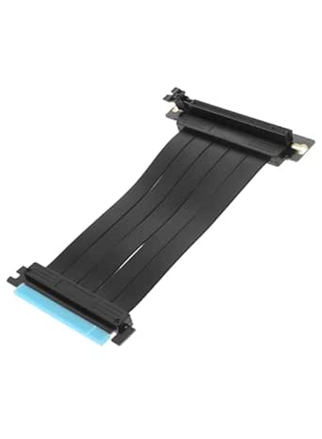 كابل تمديد PCIe بزاوية 90 درجة لوحدة معالجة الرسوميات (GPU)، عالي السرعة ومرن، مناسب للتركيب الرأسي - Image 1