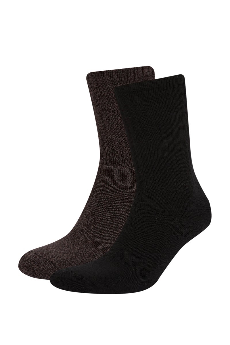 DeFacto Man Man 2 piece Terry Socks - Image 1