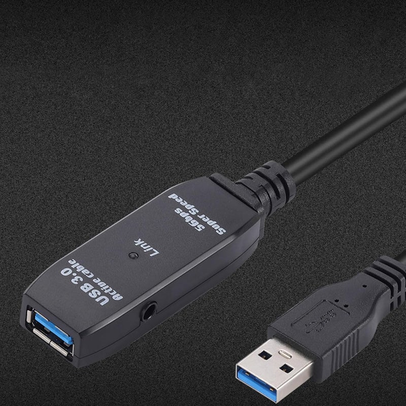 USB3.0 Extension Cable Highly Speed Data Transfer Repeaters USB Male to Female Connectors for Printer Scanner PC Peripherals USB a Male to Female Repeaters Cable - Image 4