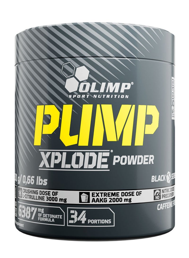 أولمب سبورت نيوتريشن بامب إكسبلود، نكهة الفواكه، 300 غرام، معزز أكسيد النيتريك قبل التمرين (خالي من المنشطات)
