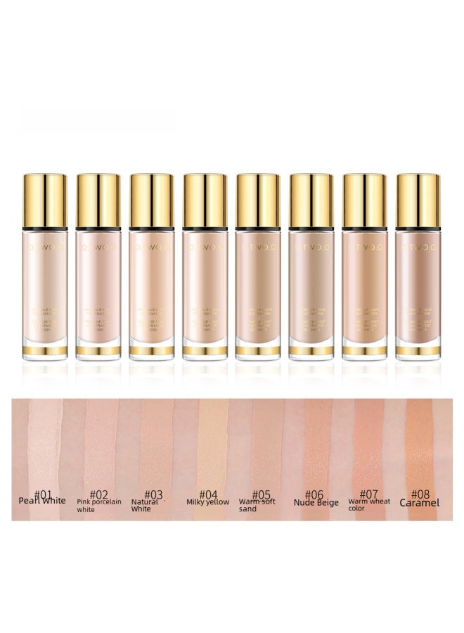 O.TWO.O Natural Makeup Foundation Soft Fog Flawless Cover Bb Cream Moisturizing Foundation 9983 - Image 2