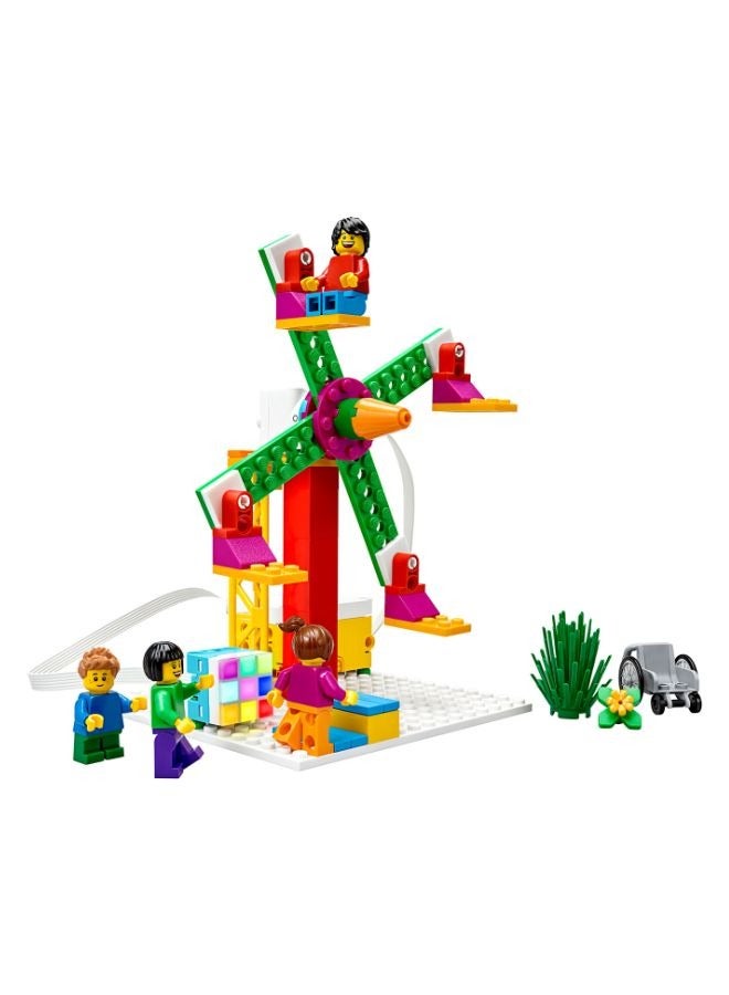 LEGO Education طقم سبايك إسِنشيال 45345 – مجموعة برمجة وروبوتات مكونة من 449 قطعة، مناسب للأعمار 6–10 سنوات، يحتوي على وحدة تحكم ومحركات ومستشعرات، متعدد الألوان - Image 2