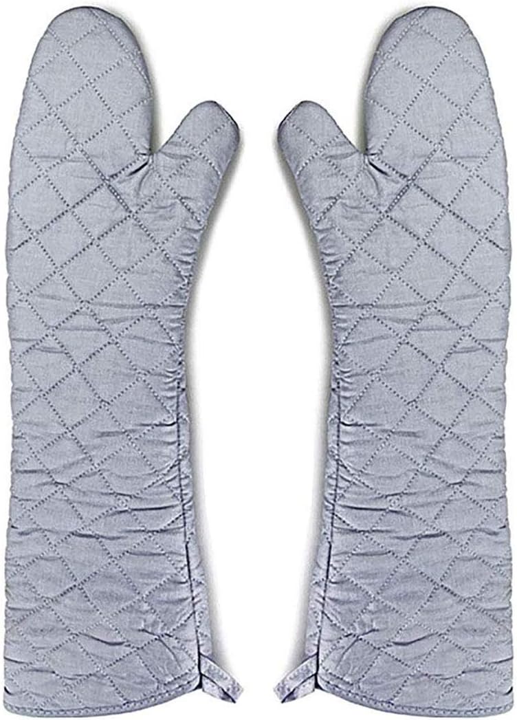 Imaashi The Bliss Oven Mitts, Heat Resistant Cooking Oven Gloves Can be Used for Grilling Smoking Cooking Baking Frying or handling Super-hot Itemss (Pack of 2) - Image 1