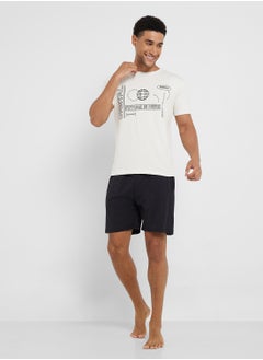 Seventy Five Nightwear T-Shirt & Shorts Sets  - Image 1