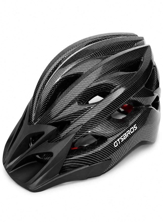 GTSBROS Bike Helmet with Visor for Men Women – Lightweight Road & Mountain Bicycle Helmet – Adjustable Adult Cycling Helmet for Commuting, MTB & E-Bike, CPSC Certified - Image 1