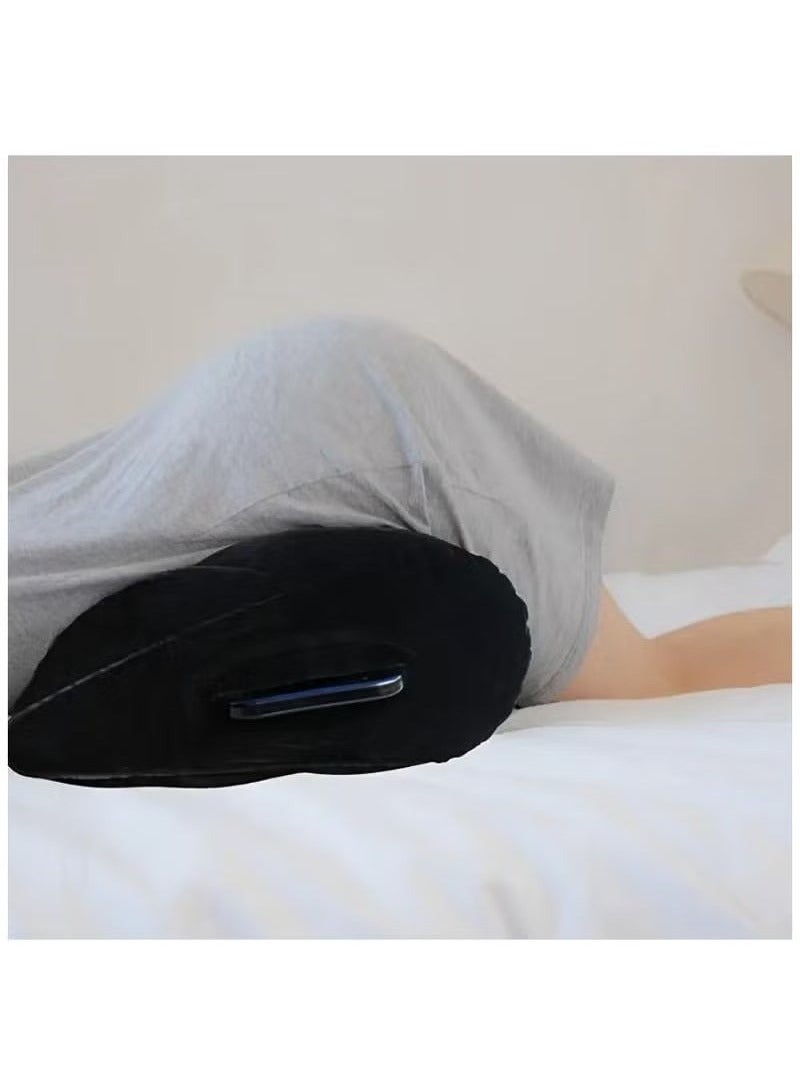 Inflatable Pillows, Leg Positioner Pillow, Portable Inflatable Pillow For Travel Camping Sleeping Foot Pillow Elevation Leg Pillows PVC Wedge Pillow Knee Cushion - Image 3