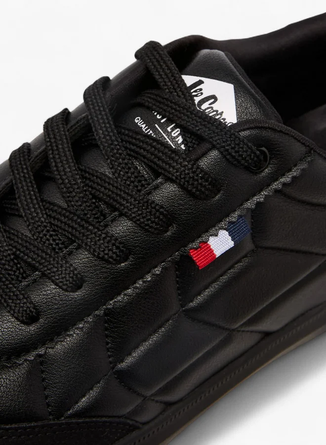 Lee Cooper Men's Solid Lace-Up Sneakers