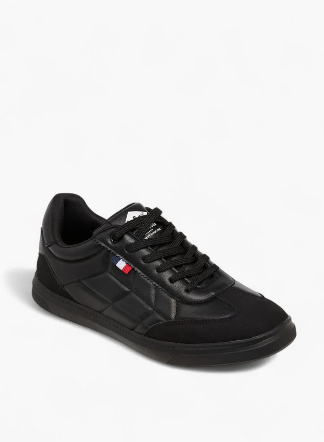 Lee Cooper Men's Solid Lace-Up Sneakers