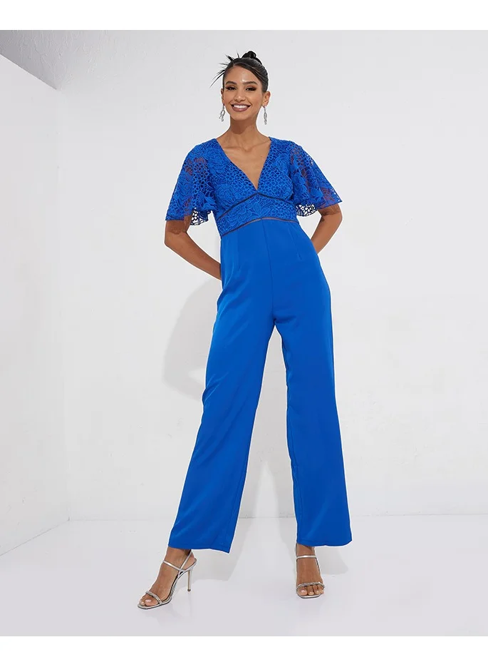 Little Mistress Little Mistress Blue Lace Jsuit