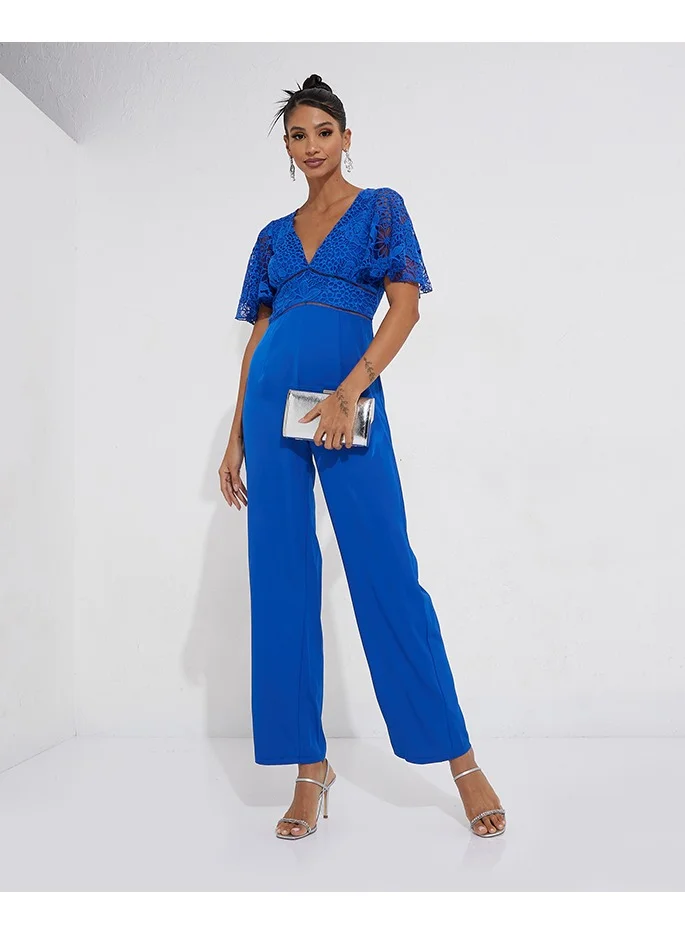 Little Mistress Little Mistress Blue Lace Jsuit