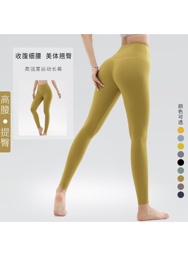 Women's Leggings Seamless High Waist Hip Lifting Pants Fitness Workout Leggings Sport Tights Hip Yoga Pants  - Image 1
