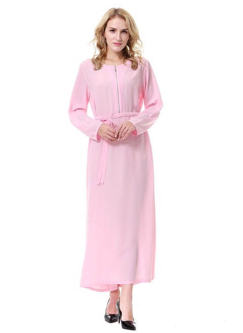 Lady wool peach Dress