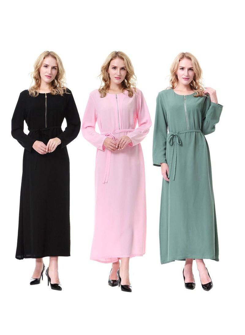 Loquat - Lady wool peach Dress - Image 1