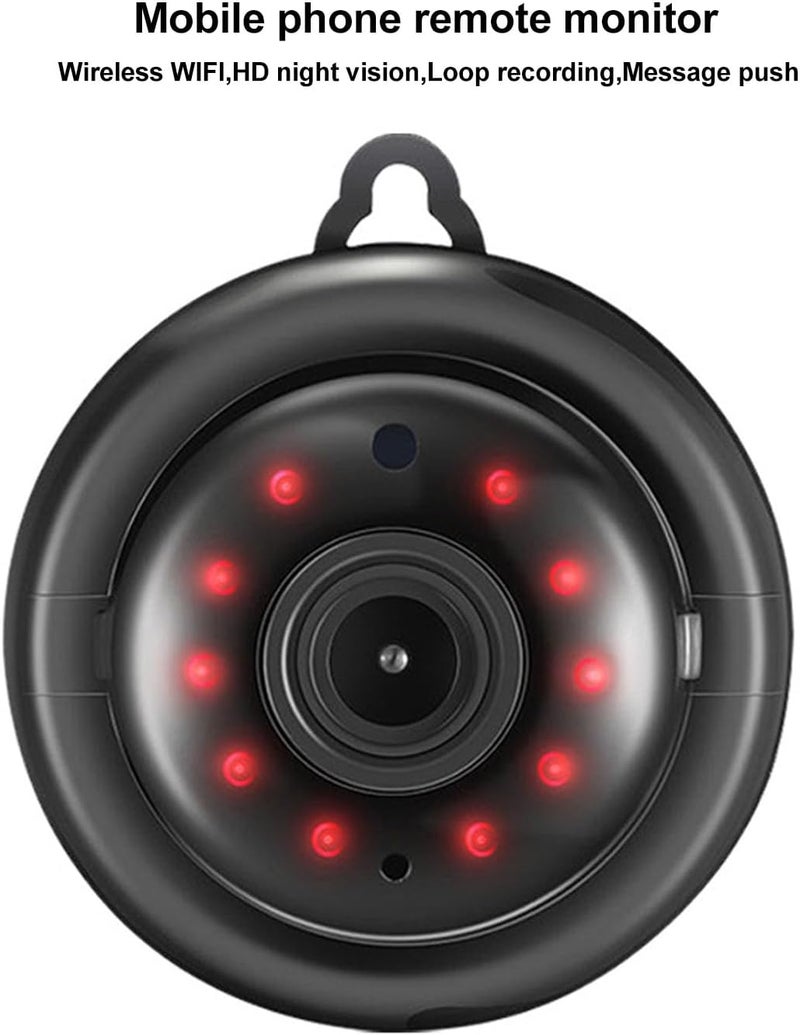 klarako Mini WiFi Camera, 1080P HD Wireless Night Vision, Smart Home Security Surveillance Camera, Baby Monitor, Home Security Camera, WiFi Surveillance Camera, HD Night Vision - Image 4