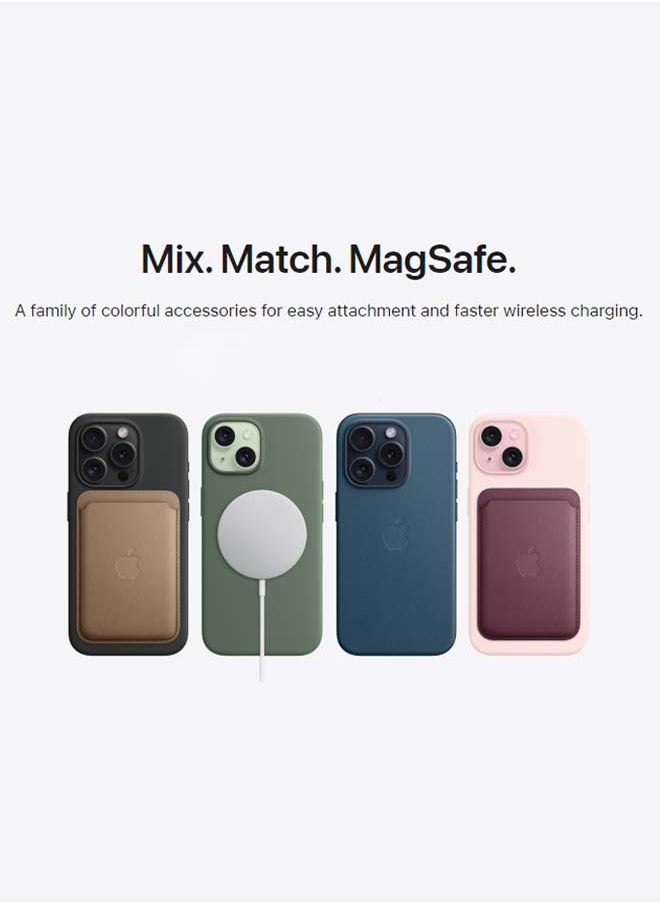 Techie - Apple iPhone 15 Pro Max FineWoven Case with MagSafe - Pacific Blue - Image 1