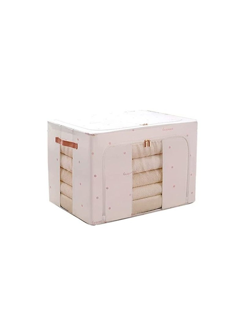 Spaceshoop - Storage Boxes Clothes Storage Box Household Large capacity Wardrobe Foldable Storage Box Fabric Clothing Storage Sorting Box Easy To Store 100L - Image 1