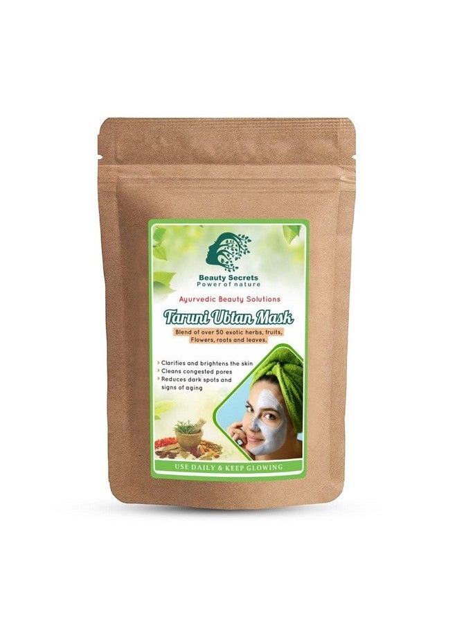 beauty Secrets - Ayurvedic Herbal Taruni Ubtan Face Mask For Glowing Skin With 100% Natural Ingredients(Enhances Complexion And Improves Skin Texture)_100Gm - Image 1