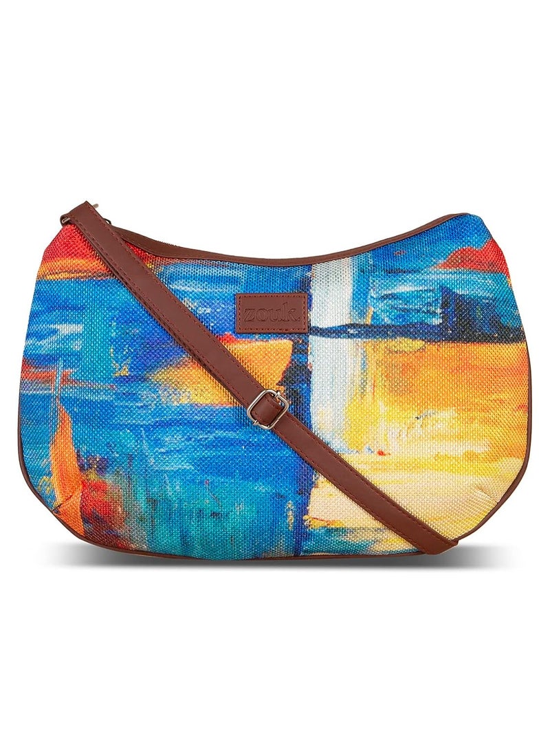 ZOUK Structured Shoulder Bag_1 - Image 1