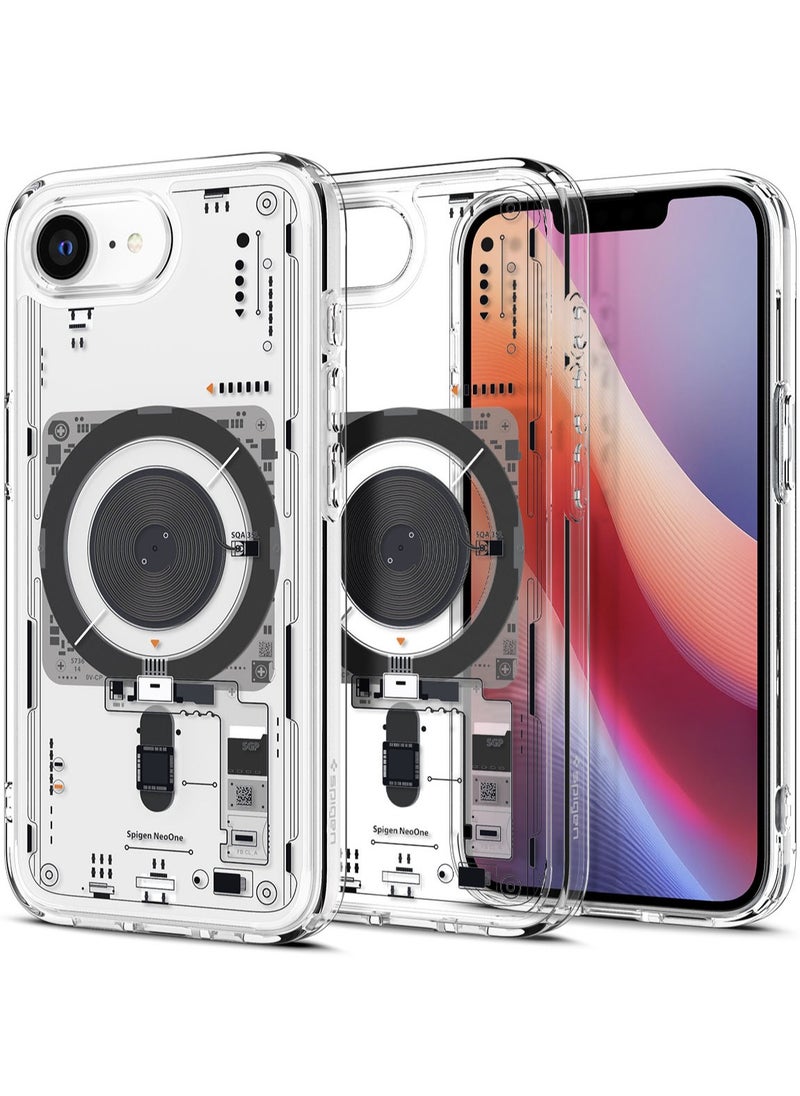 Spigen Ultra Hybrid MagFit for iPhone 16E Case Cover with MagSafe (2025) - Neo One  - Image 1