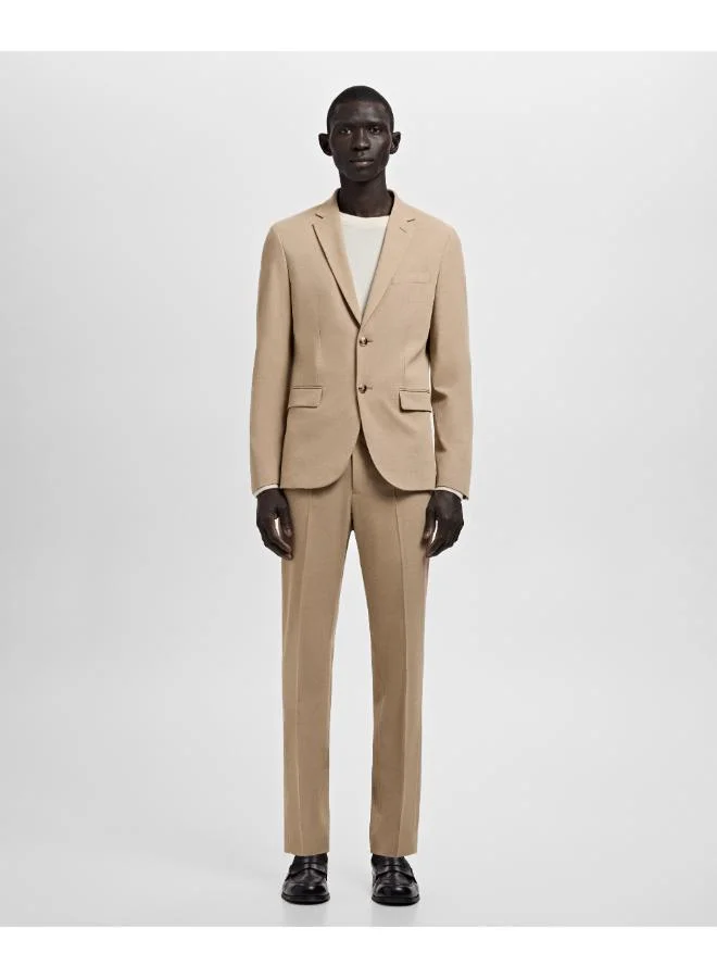 Mango Man  Stretch fabric super slim-fit suit trousers for Men | Best Price UAE