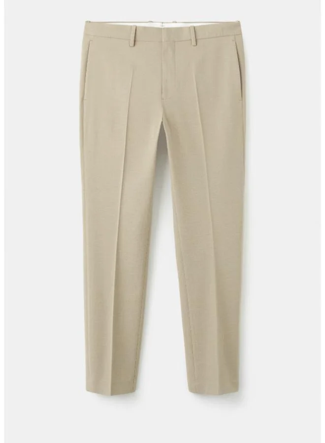 Mango Man  Stretch fabric super slim-fit suit trousers for Men | Best Price UAE