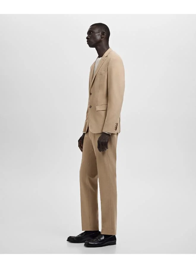 Mango Man  Stretch fabric super slim-fit suit trousers for Men | Best Price UAE