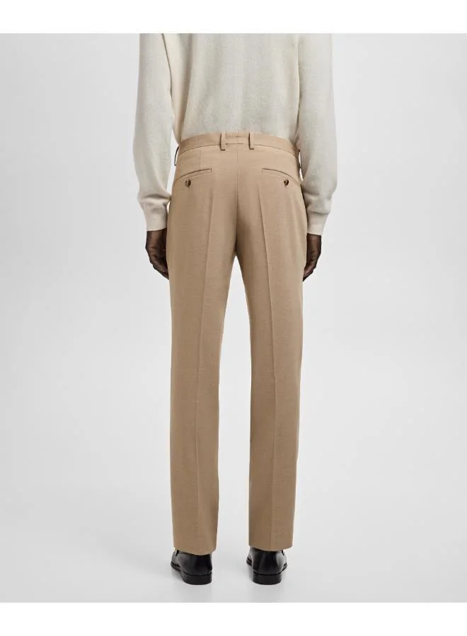 Mango Man  Stretch fabric super slim-fit suit trousers for Men | Best Price UAE