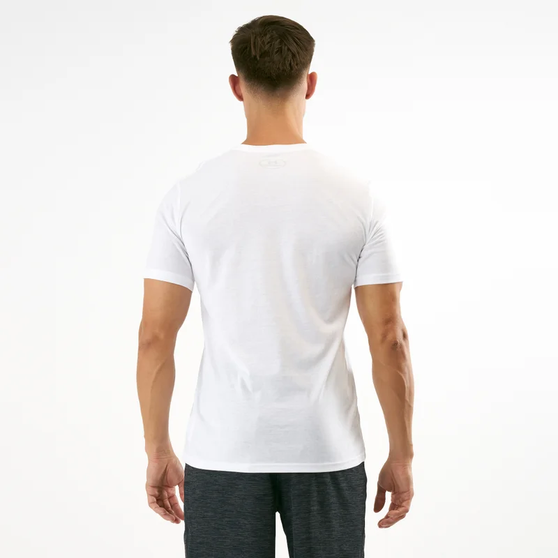 اندر ارمر تيشيرت رياضي بشعار رجالي