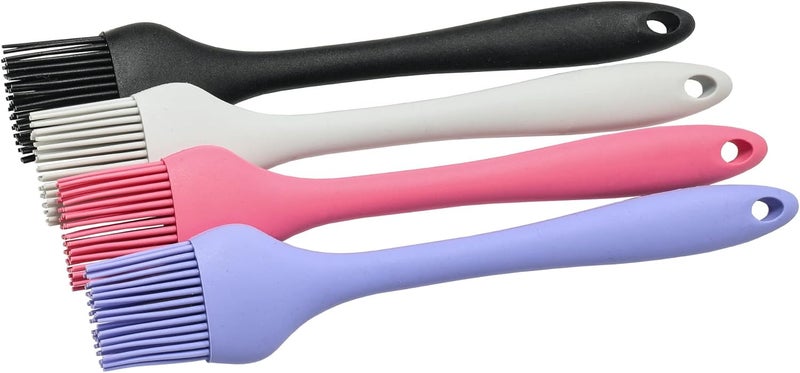 Chef Craft Premium Silicone Basting Brush, 10.25 inch, Gray - Image 3