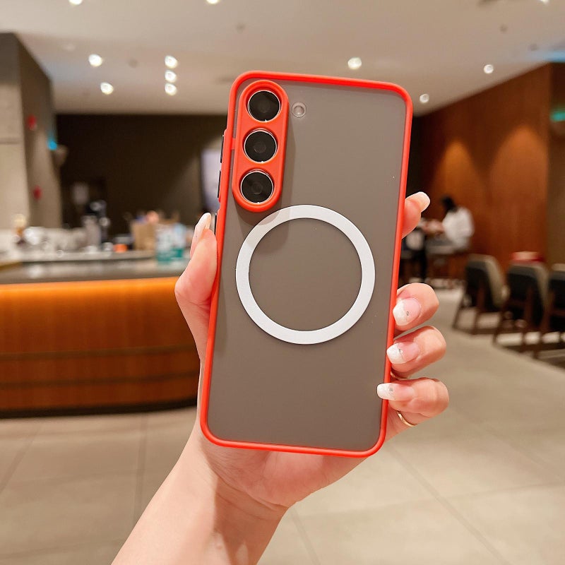 erorex For Samsung Galaxy A06 4G / 5G Hawkeye  Feel MagSafe Phone Case(Black) - Image 3