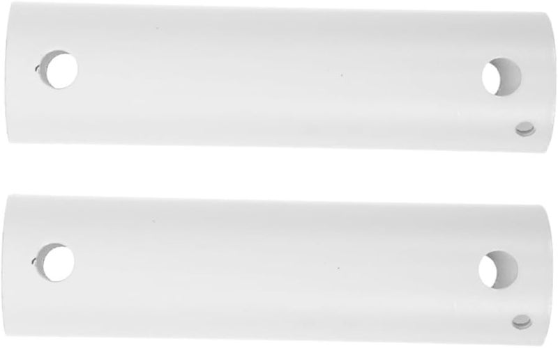 قطعتان من قضيب التمديد الأبيض لمروحة السقف لمرونة تعديل الإضاءة - Image 2