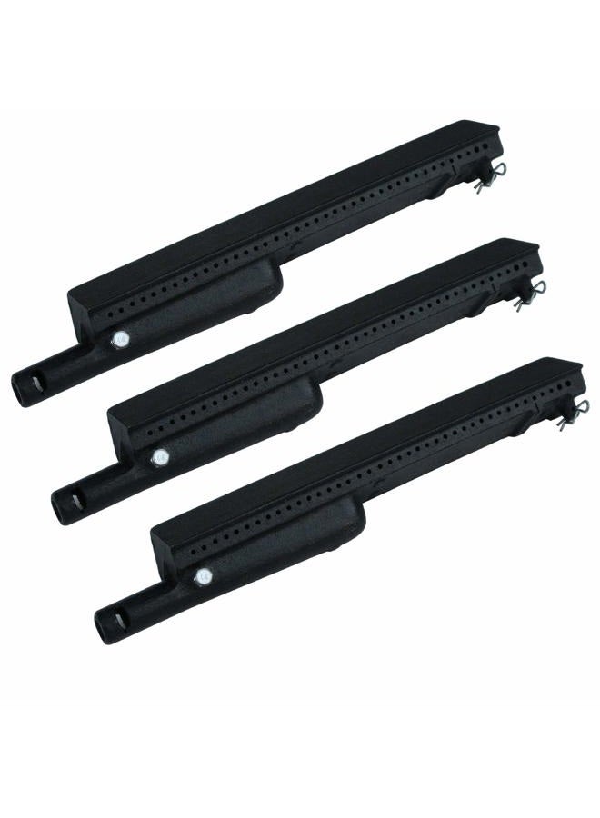Direct store Parts DB106 (3-pack) Cast Iron Burner Replacement Charbroil, Centro, Front Avenue, Costco Kirkland, Thermos, Gas Grill - Image 1