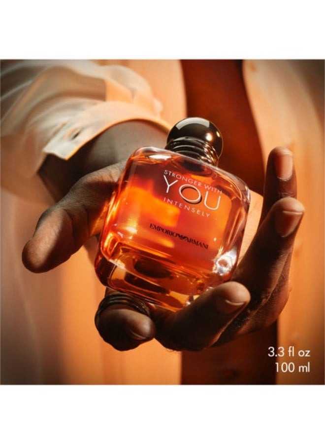 armani EMPORIO ARMANI Stronger With You Intensely Eau de Parfum - 100ml - Image 4