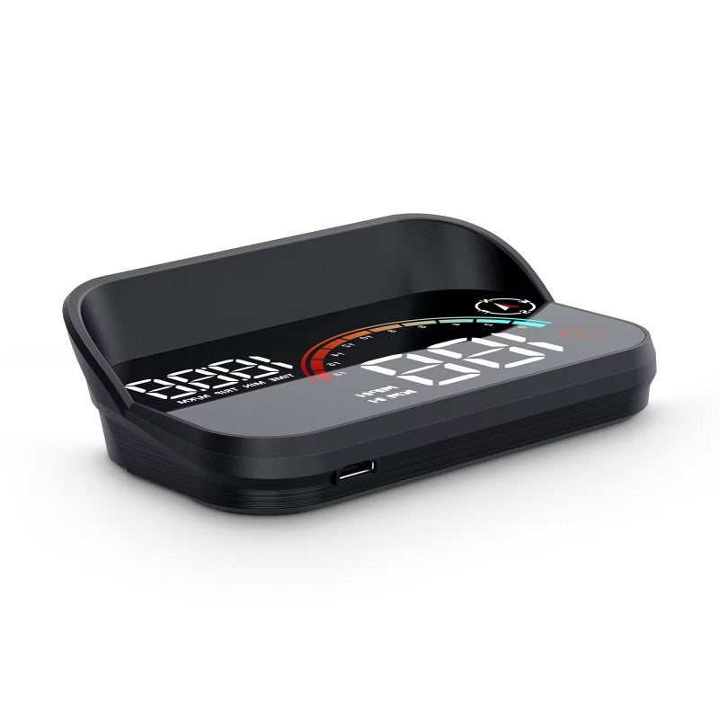 Generic AMHVMU M22 Car Head Up Display, GPS Speedometer, Display Speed and Time, GPS Smart Speedometer, km/h and MPH, Suitable for All Vehicle Models  - Image 1