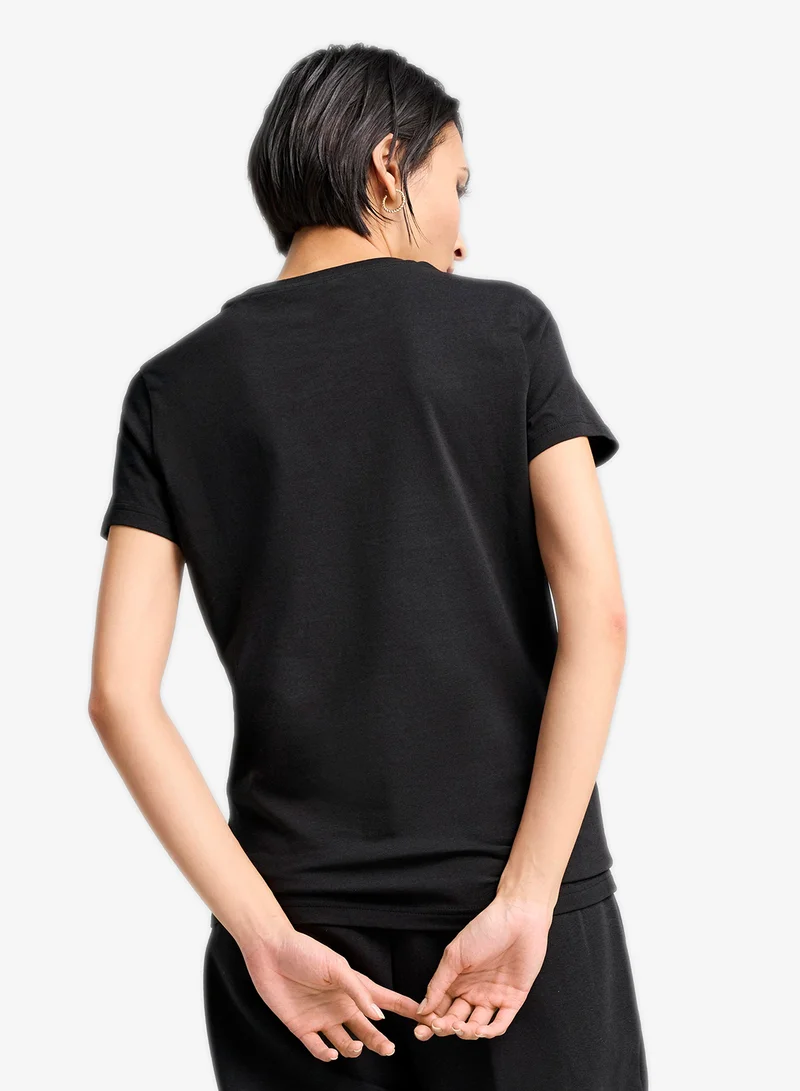 PUMA ESS NO. 1 LOGO Metallic Tee