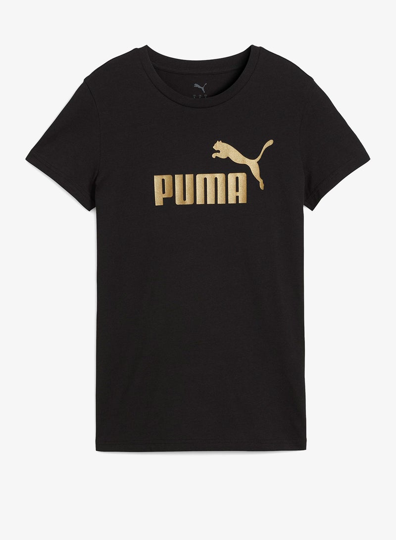 PUMA ESS NO. 1 LOGO Metallic Tee - Image 4