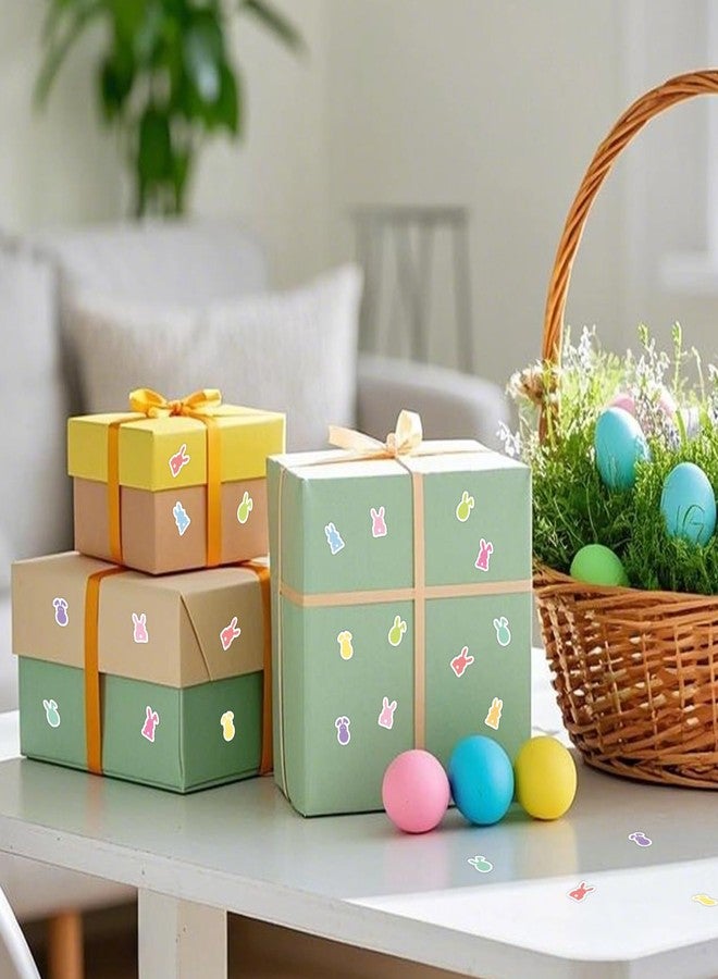 Atiloy 3000PCS Mini Easter Stickers Cute Bunny Stickers for Crafts Small Easter Holiday Stickers Sheet with 10 Designs for School Classroom Reward Classroom Homework Tests Holiday Assortment - Image 4