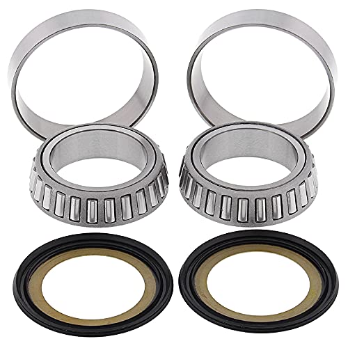 All Balls Racing 22-1031 Steering Stem Bearing Seal Kit Compatible with/Replacement for Kawasaki Suzuki - Image 1