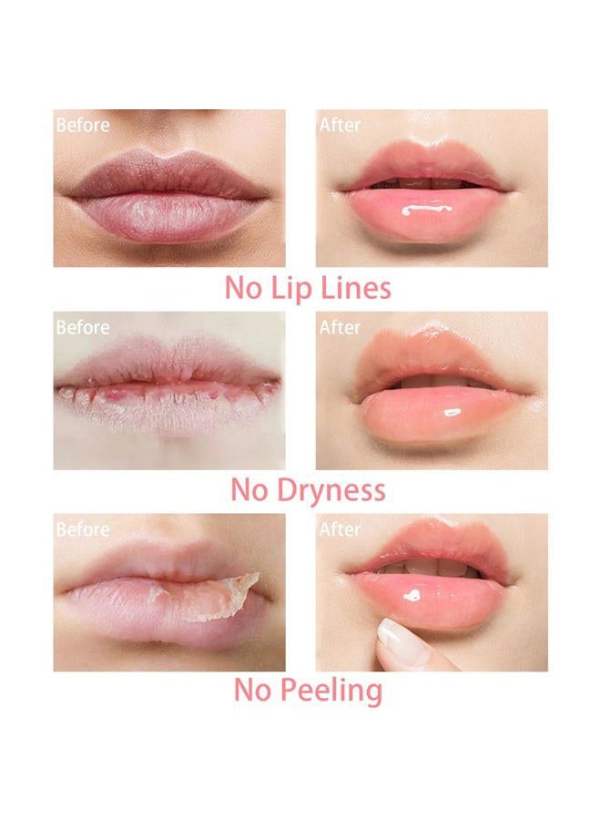 LemonSac 3 PCS Bee Lip Balm Honey Pot, Honey & Strawberry & Watermelon Lip Mask Overnight Propolis Moisturizing Lip Balm Hydrating Prevention Dry and Crack Lip Scrubs Exfoliator Lip Wrinkle Care (Set B) - Image 3