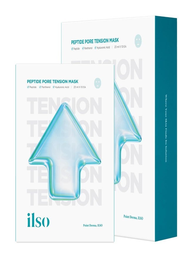 أيضا قناع الوجه ilso Pore Tension، عبوة من 10 أقنعة، 25 مل × 10، مع الببتيد وحمض الهيالورونيك - Image 1