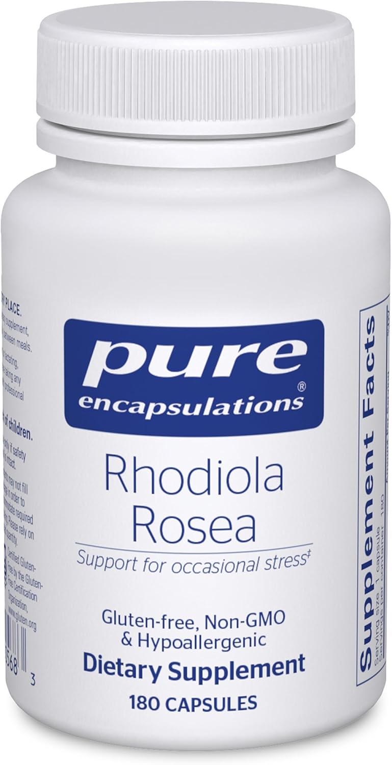Pure Encapsulations - Rhodiola Rosea - Hypoallergenic Supplement - Image 1