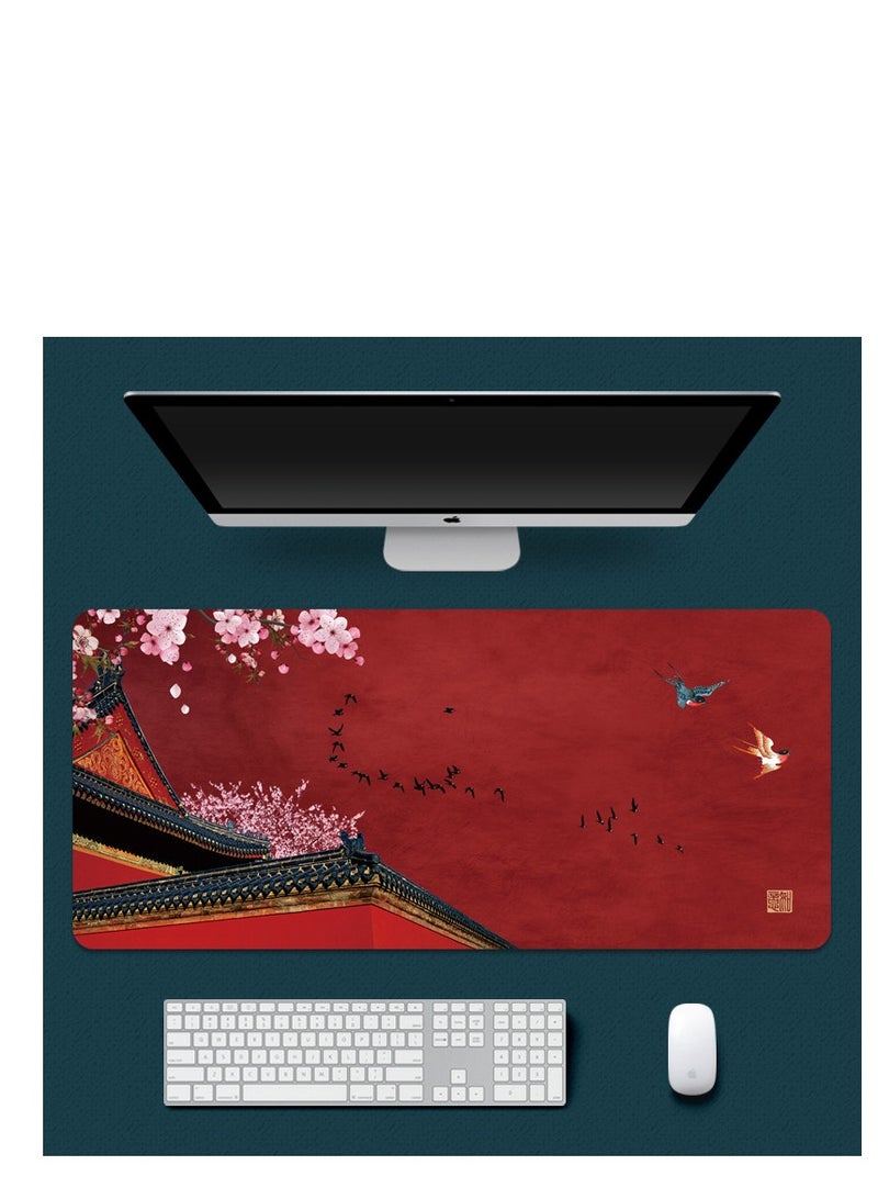Y&D Large Mouse Pad Extended Gaming Mouse Pad Non-Slip Rubber Base Mouse pad Office Desk Mat Smooth Cloth Surface Keyboard Mouse Pads for Computers 800 X300 X 3mm  - Image 1