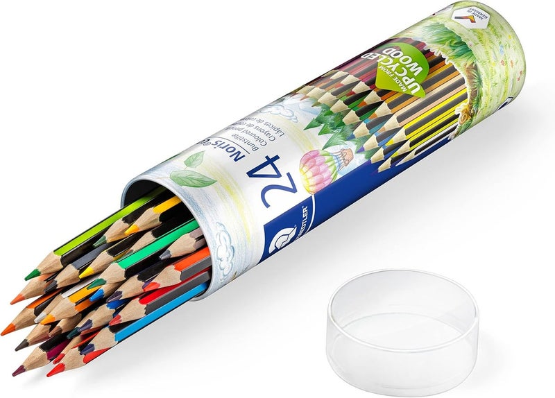 ستدلر أقلام تلوين ستيدلر نوريس - ٢٤ لونًا متنوعًا - Image 2