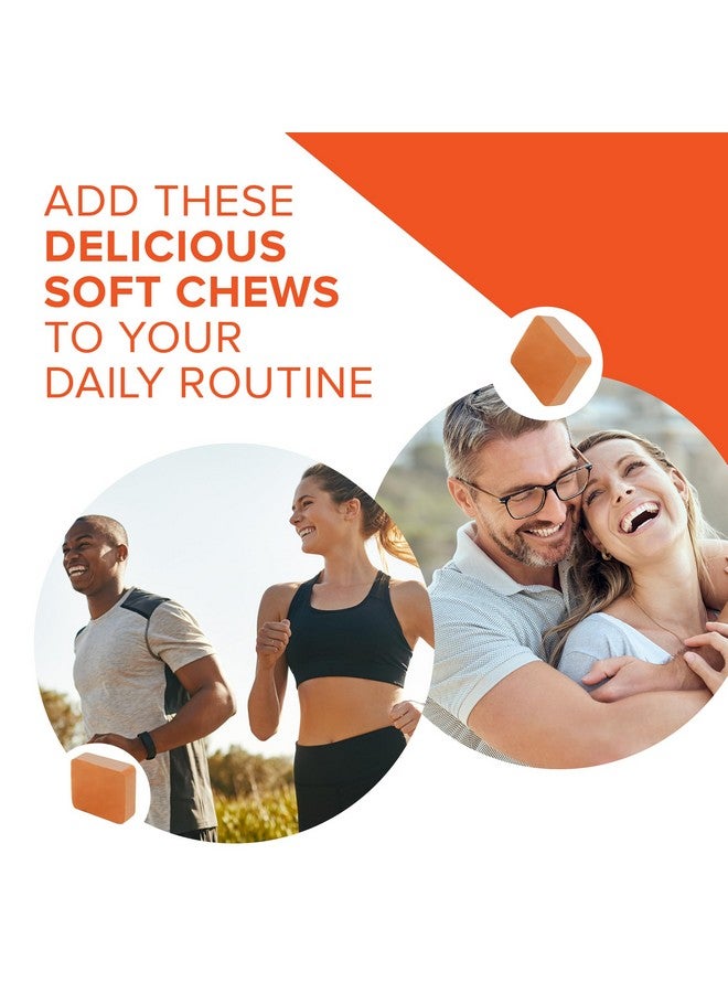 Qunol Turmeric and Ginger Soft Chews, 750mg Turmeric Supplement, Ultra High Absorption to Support Joint Health, 90 Count - Image 3