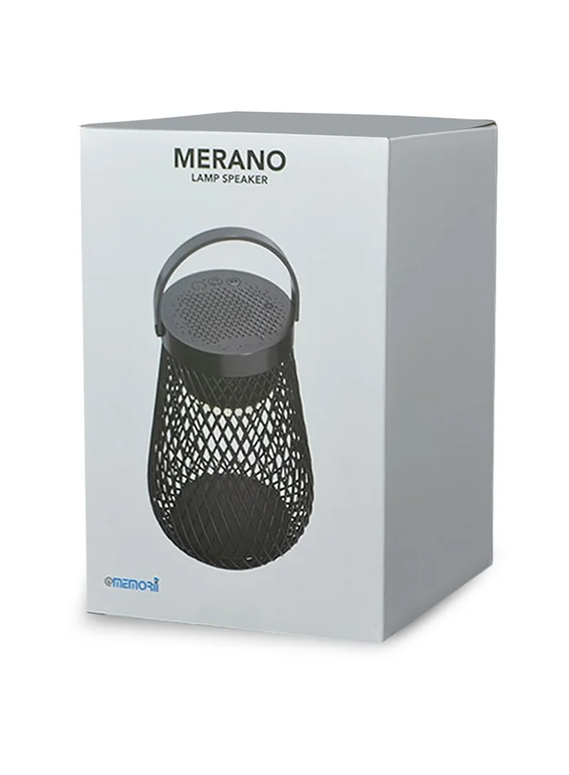 Memorii MERANO - @memorii Wireless Speaker Lantern - Black