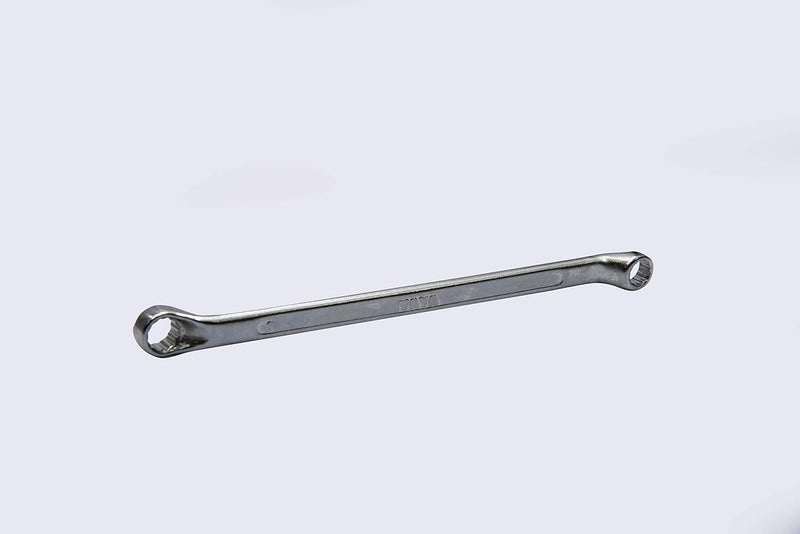 AGRICO AGRICO TATA Chrome Vanadium Steel Ring Spanner Set with MaxiDrive System AntiSlip AntiCorrosion properties SilverFor Home Industrial Use Garage 30 X 32 mm  - Image 3